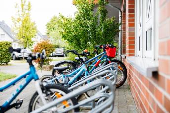 Fahrradständer Haus 1