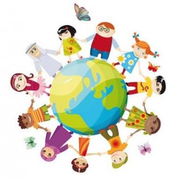 Die Welt ist rund und bunt -