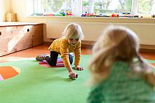 Auf dem Spielteppich